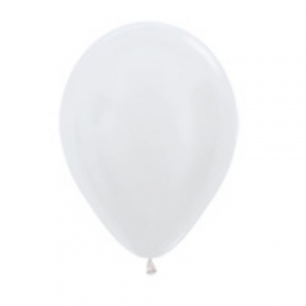 Satin Hvid Balloner