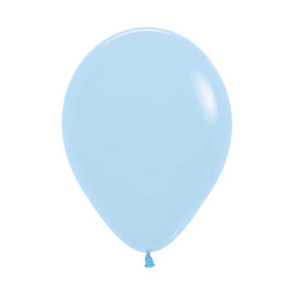 Pastel Matte Blå Ballon