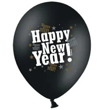 Happy New Year Sort Metallic Ballon