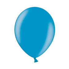 Metallic Caribien Blå Ballon