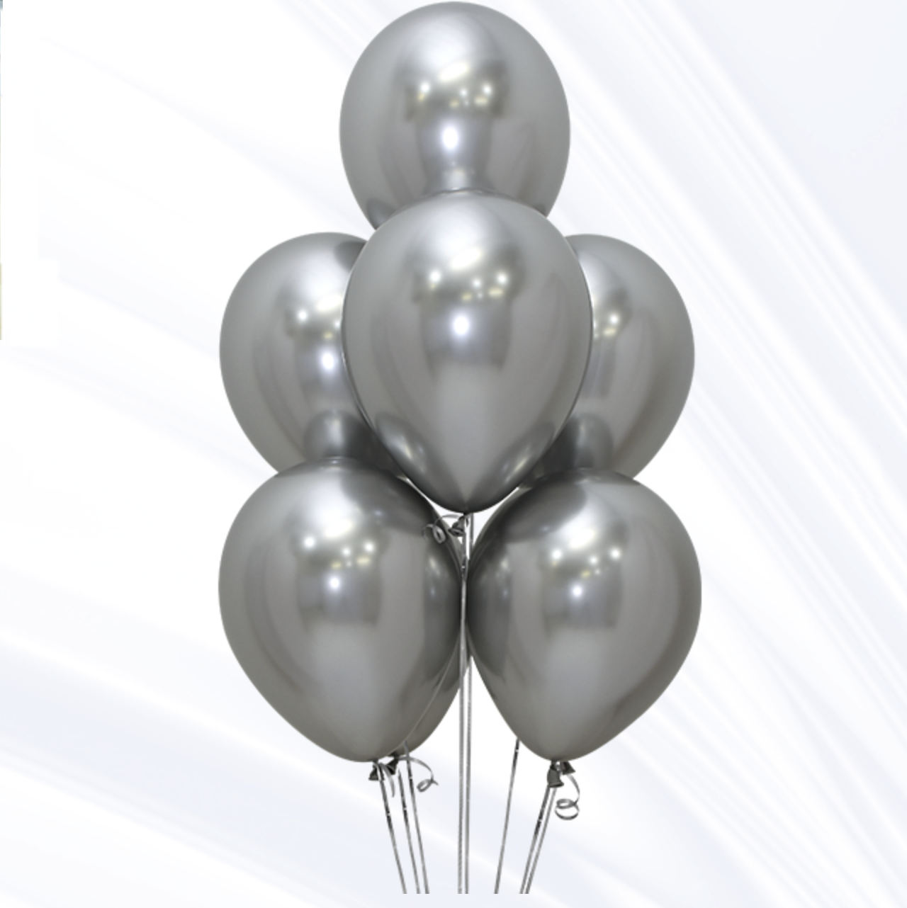 Reflex Sølv Ballon image-0