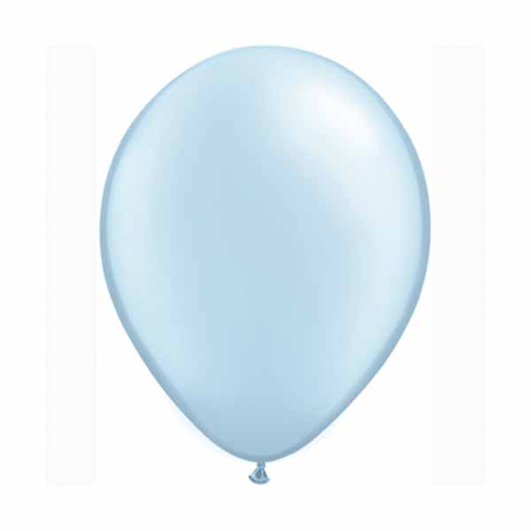 Perle Blå Stor Ballon
