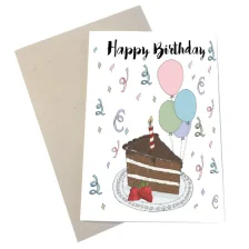 Happy Birthday, Cake - Kort