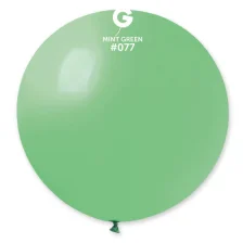 Kæmpe Latex Ballon Mint Grøn