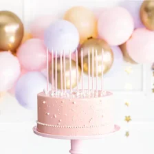 Fødselsdagslys - Lys Pink
