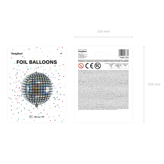 Folie Ballon Disco Ball image-0
