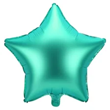 Folie Ballon Stjerne 48 cm. - Grøn