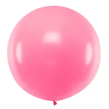 Kæmpe Latex Ballon Lyserød 100 cm.