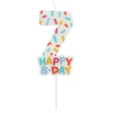 Fødselsdagslys 7 - Cozy Sprinkles