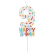 Fødselsdagslys 9 - Cozy Sprinkles