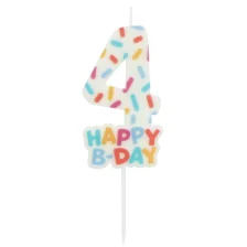 Fødselsdagslys 4 - Cozy Sprinkles