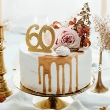 Fødselsdagslys 60 - Guld