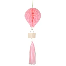 Honeycomb Luftballon - Rosa