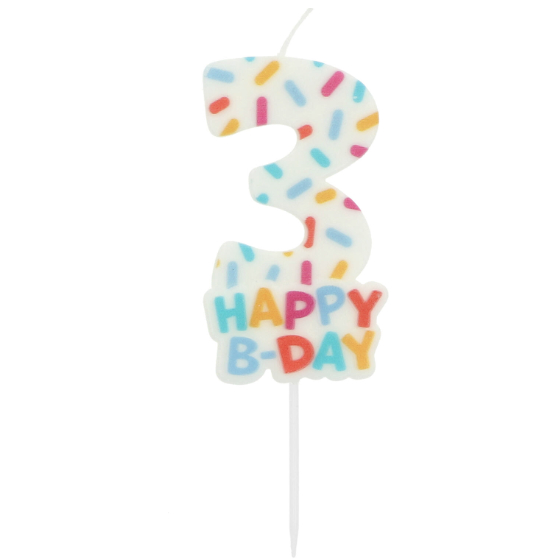 Fødselsdagslys 3 - Cozy Sprinkles