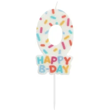 Fødselsdagslys 0 - Cozy Sprinkles