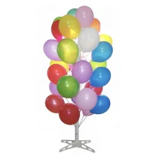 Ballon Stativ Hvid, 180 cm.