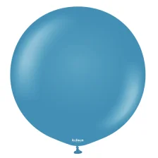 Kæmpe Latex Ballon Dyb Blå 60 cm