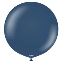 Kæmpe Latex Ballon Navy 60 cm.