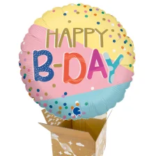 Send En Ballon Happy Birthday - Prikker