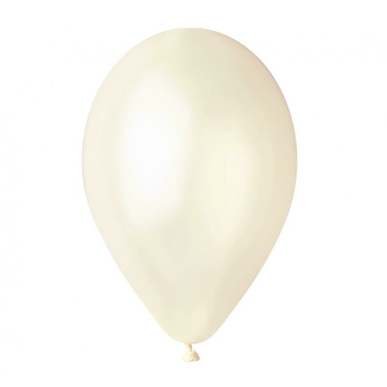 Latex Balloner Perle Ivory 100 stk. 30 cm. image-1
