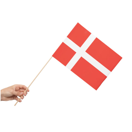 Papirflag Danmark 20x30 cm. image-0