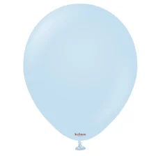 Latex Balloner Macaron Matte Blå 30 cm. 10 stk.