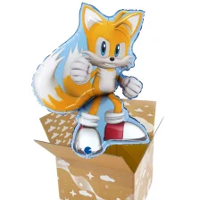 Send En Ballon Hilsen Sonic - Tails