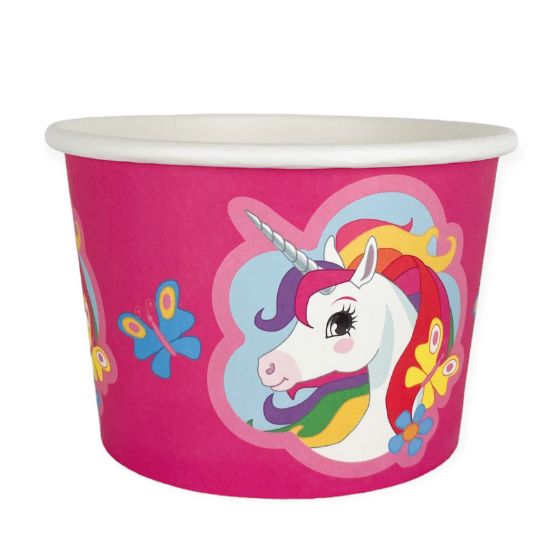 Snack Bægere Unicorn Rund