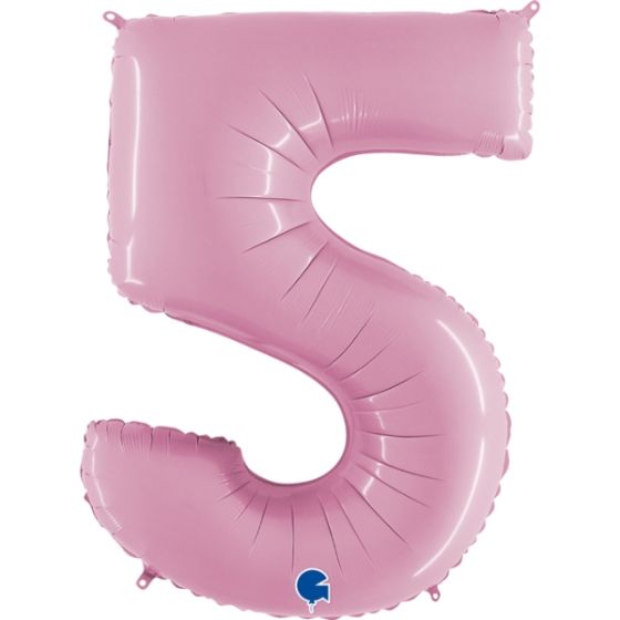 5 Tal Ballon Pastel Pink 100 cm.