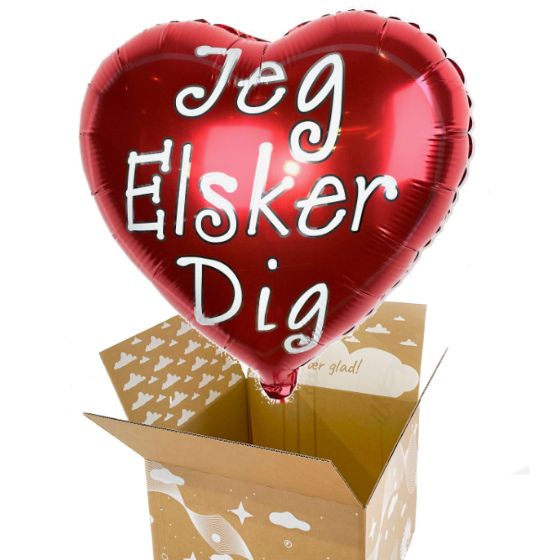 Send Ballon Jeg Elsker Dig