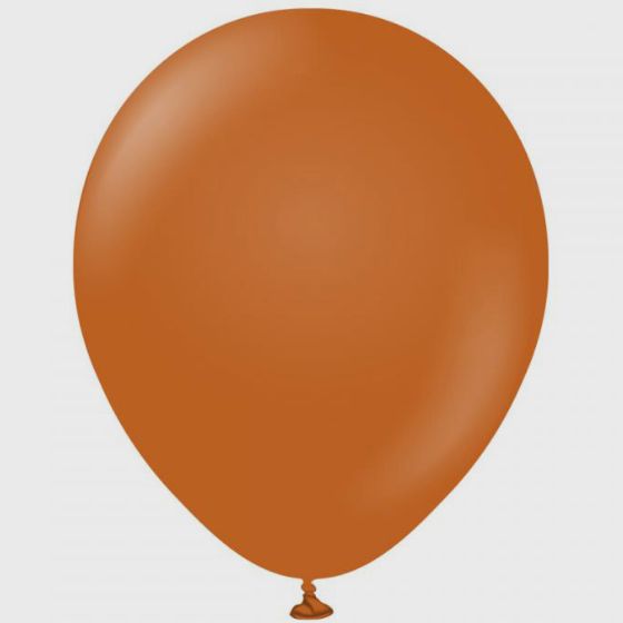 Latex Balloner Rust Orange 30 cm.