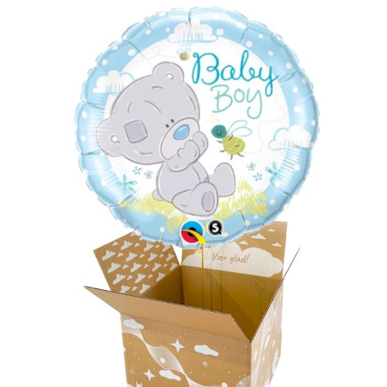 Send en ballon Baby Boy Bamse