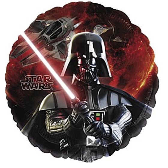 Darth Vader Rund Folieballon