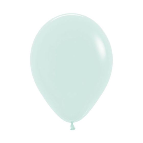 Grøn Pastel Matte Ballon