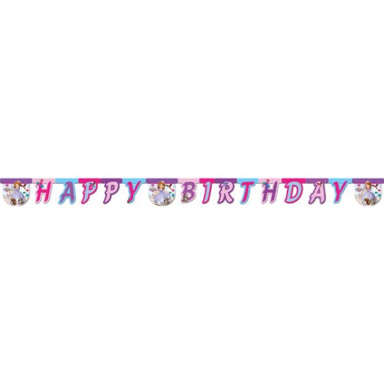 Sofia Den Første Happy Birthday Banner