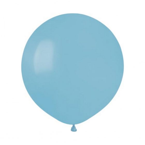 Pastel Lyseblå Stor Ballon