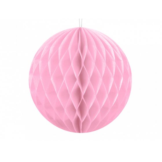 Honeycomb Ball Baby Pink 10 cm.