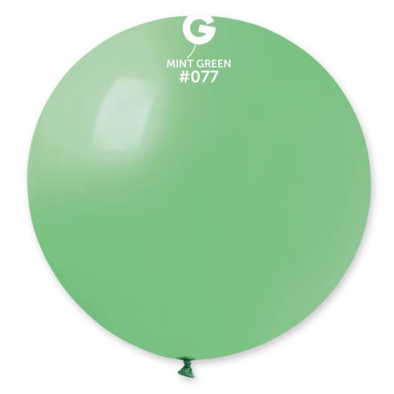 Kæmpe Latex Ballon Mint Grøn