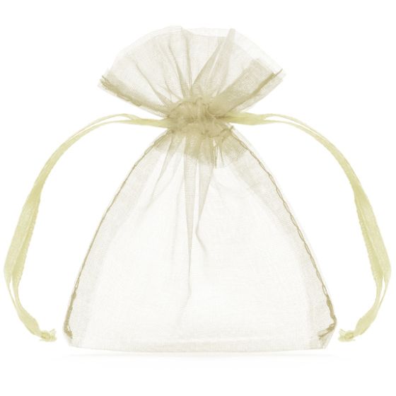 Organza Poser Creme 10 cm.