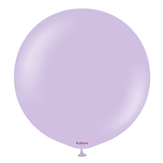 Kæmpe Latex Balloner Lilla 60 cm. 2 stk.