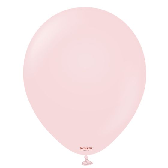 Latex Balloner Macaron Matte Pink 30 cm. 10 stk.