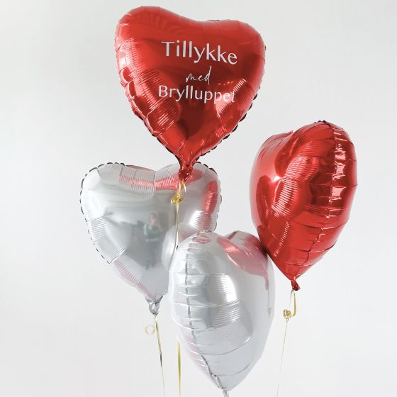 Send En Ballon Buket Tillykke Med Brylluppet