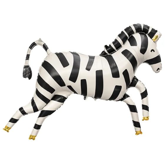 Folie Ballon Zebra 115 cm.