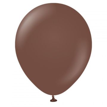 Latex Balloner Chokolade Brun 25 stk. 30 cm.