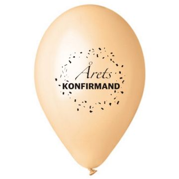 Årets Konfirmand Balloner Blush 10 stk.