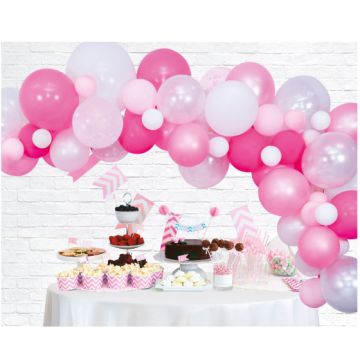 Ballonbue Kit Pink 4 m.