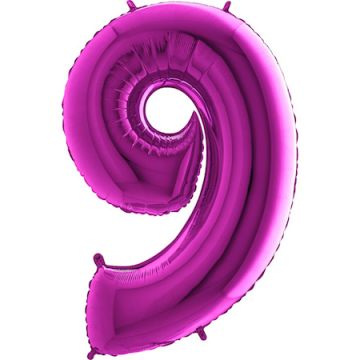 9 Tal Folie Ballon Fuchsia