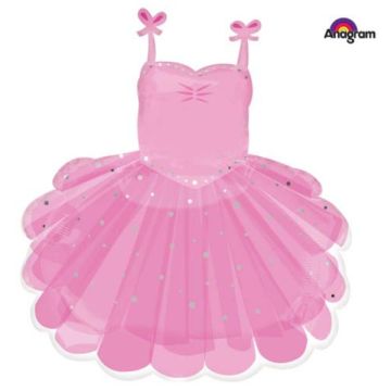 Folie Ballon Ballerina Kjole