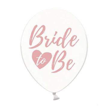 Bride To Be Lyserød Ballon 30 cm.