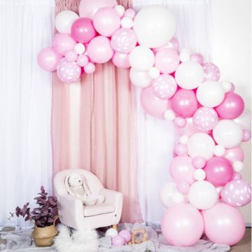 Ballonbue Kit Baby Pink